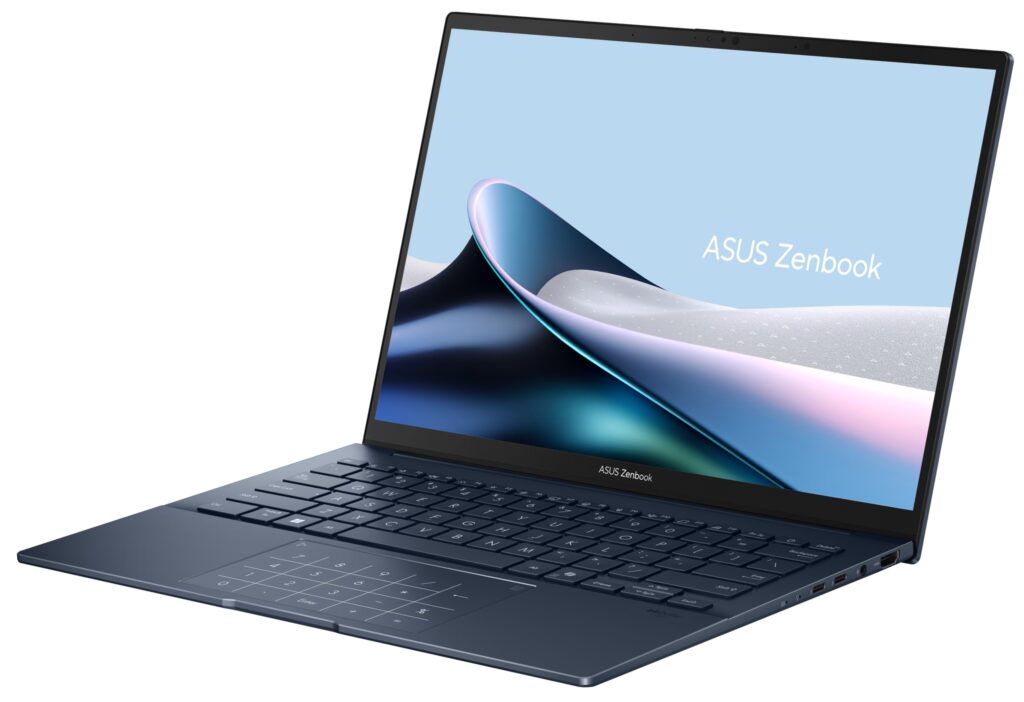 laptop buiten in de zon